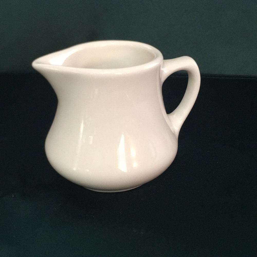 Vintage Homer Laughlin Individual Pitcher - Ivory
